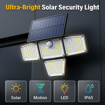 🌞💡Solar Motion Sensor Security Light