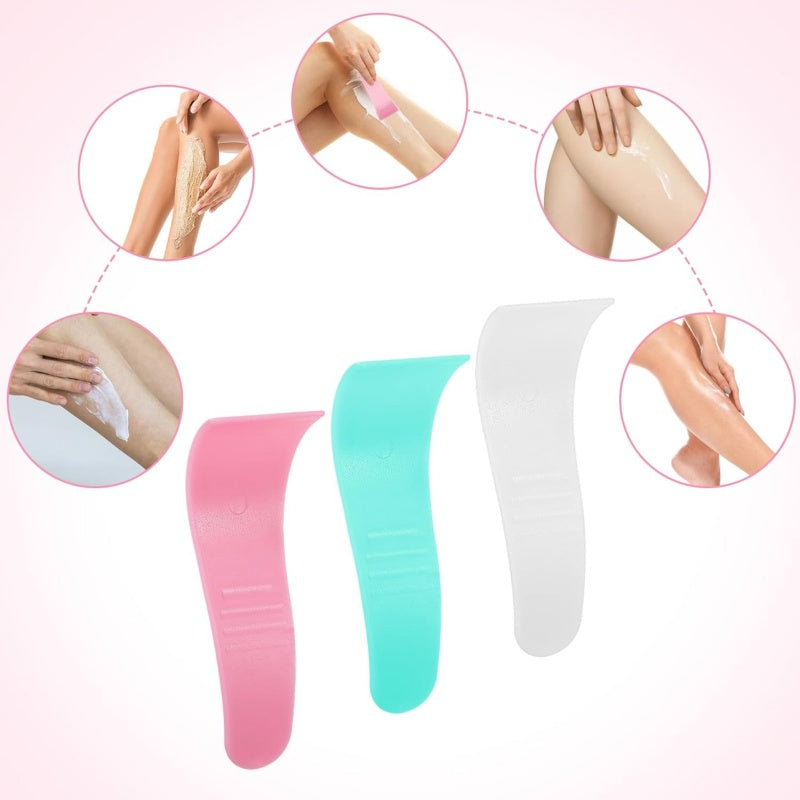 Ergonomic Hair Removal Scraper Spatula