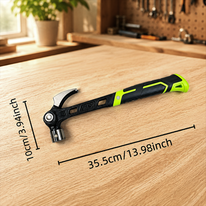 Heavy-Duty Multi-Purpose Claw Hammer – Trade-grade & heat-treated – Anti-slip grip, perfect for framing, demolition or DIY – durable and balanced