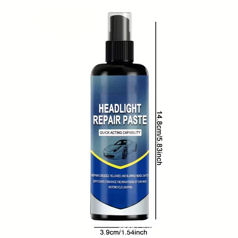 Headlight Restoration Spray with Towel