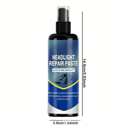 Headlight Restoration Spray with Towel