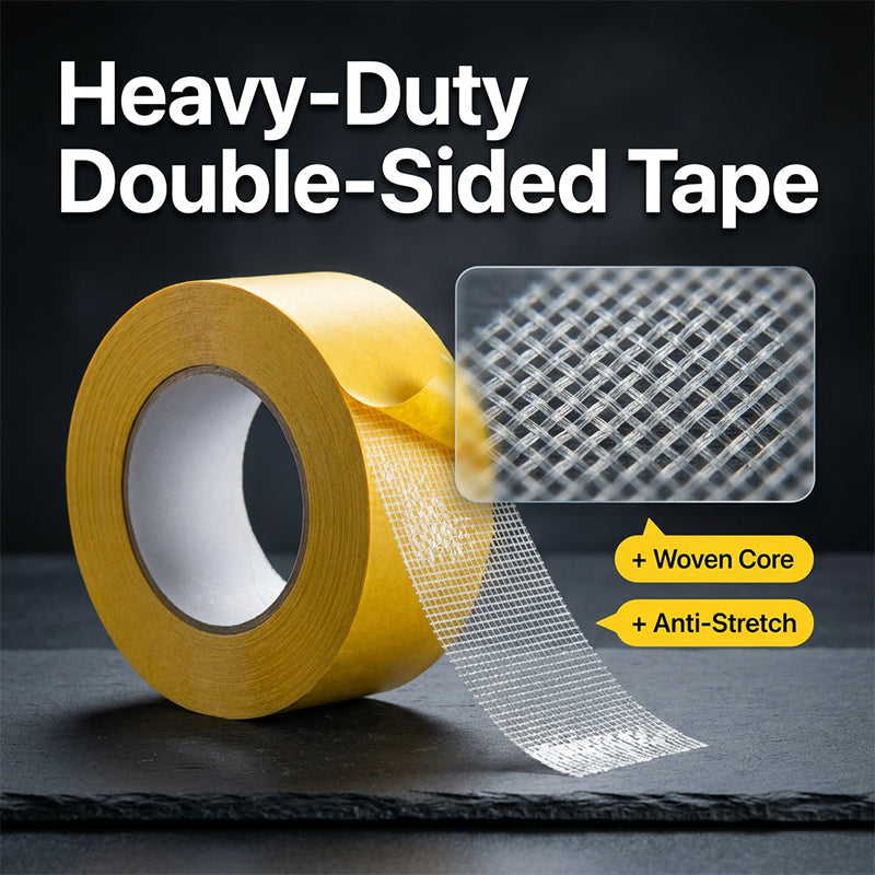 🔥 LAST DAY 50% OFF! 🔥 StikPro Heavy-Duty Double-Sided Tape – Super Strong & Waterproof! Leaves No Residue – Perfect for Carpets, Wallpaper & Renters’ Fixes 🏡