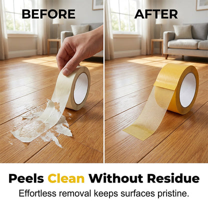 🔥 LAST DAY 50% OFF! 🔥 StikPro Heavy-Duty Double-Sided Tape – Super Strong & Waterproof! Leaves No Residue – Perfect for Carpets, Wallpaper & Renters’ Fixes 🏡