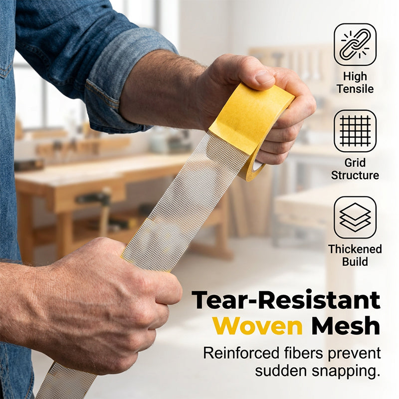 🔥 LAST DAY 50% OFF! 🔥 StikPro Heavy-Duty Double-Sided Tape – Super Strong & Waterproof! Leaves No Residue – Perfect for Carpets, Wallpaper & Renters’ Fixes 🏡