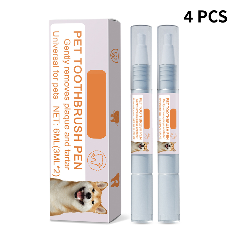 2 PCS Dental Care Cleaning Pen for Pet