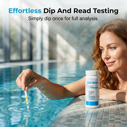 Multi-Parameter Pool and Spa Water Test Strips