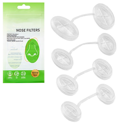 Invisible Nose Filters for Allergy & Dust Protection