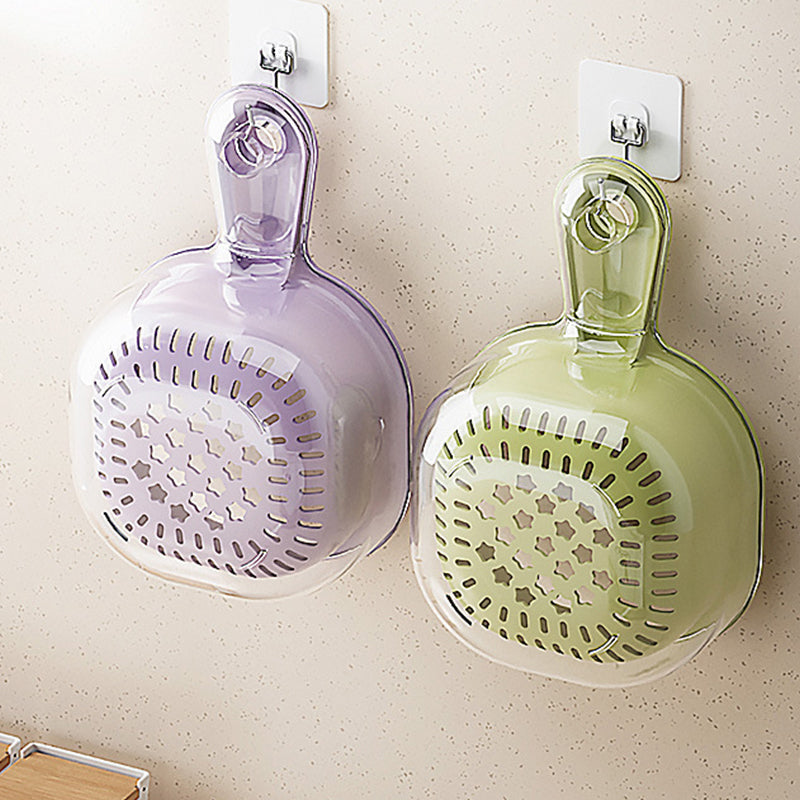 ✨Half Price Offer – Final Day⌛Multi-function Handheld Dual-Layer Draining Basket