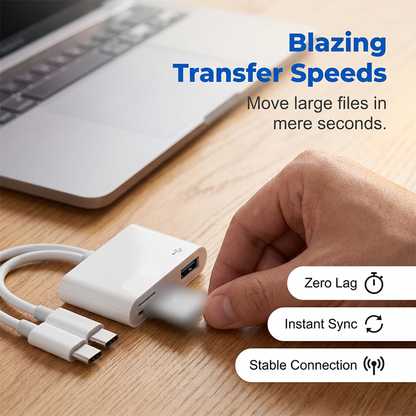 5-in-1 Multi-Port Memory Card Reader