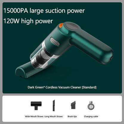 Cordless Car Vacuum – 10000Pa Suction & 4000mAh Battery
