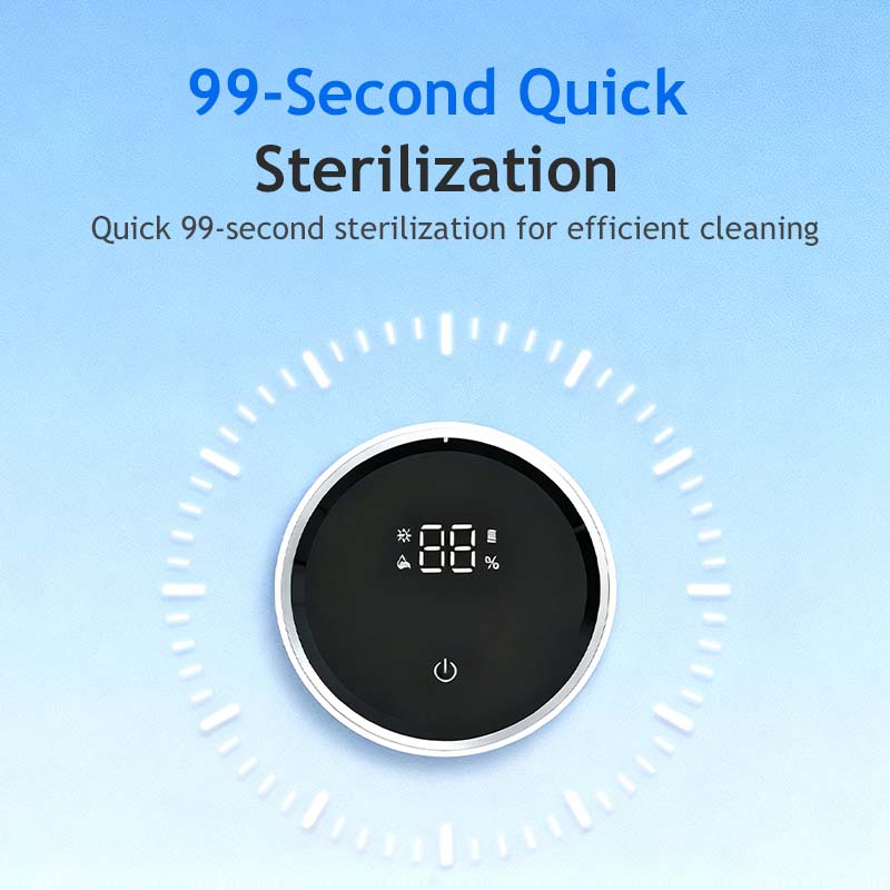 Wall-Mounted UV Sterilizer Smart Toothbrush Holder