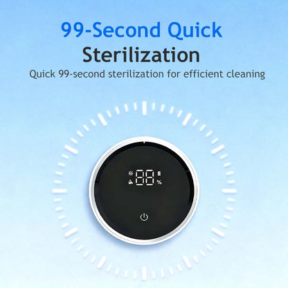 Wall-Mounted UV Sterilizer Smart Toothbrush Holder