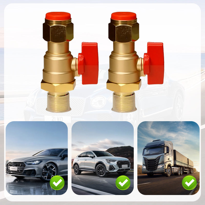 🚗🔧 Tire Valve Shut-Off Switch Set