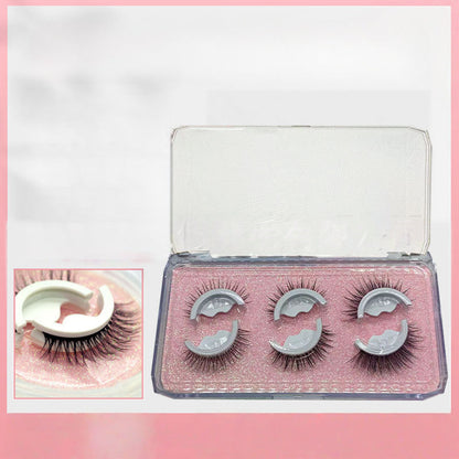 ✨Glue-Free Self-Adhesive Lashes – 3-Second, Natural & Reusable