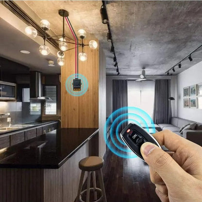 🔌 ⚡Wireless Remote Control Switch and Receiver Kit – Easy Installation, Wide Compatibility & Safe Operation 🏠
