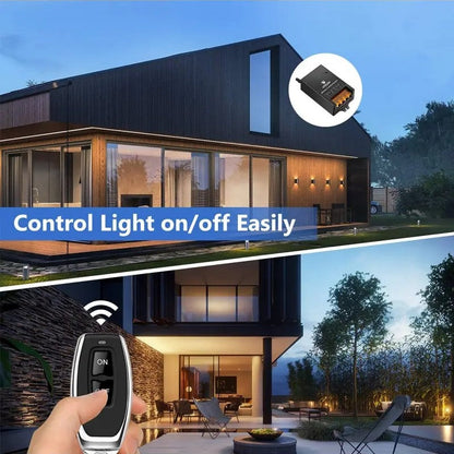 🔌 ⚡Wireless Remote Control Switch and Receiver Kit – Easy Installation, Wide Compatibility & Safe Operation 🏠