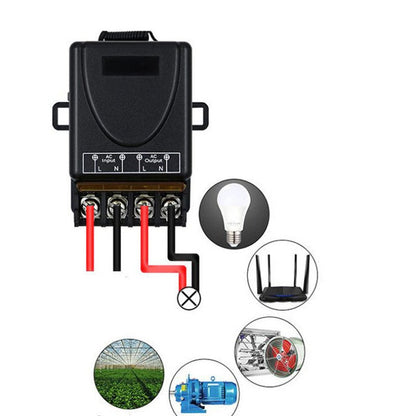 🔌 ⚡Wireless Remote Control Switch and Receiver Kit – Easy Installation, Wide Compatibility & Safe Operation 🏠