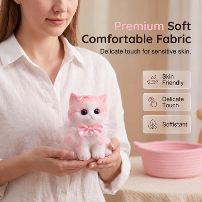 Squishy Cat Plush Toy – Soft Slow-Rebound Stress Relief Companion