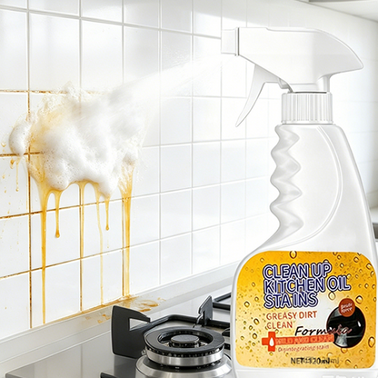 🏆 Heavy-Duty Kitchen Degreaser Spray – Fast Grease Remover 🍑
