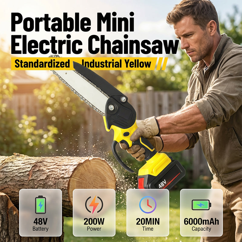 ⏰Ergonomic Mini Electric Saw with Safety Lock
