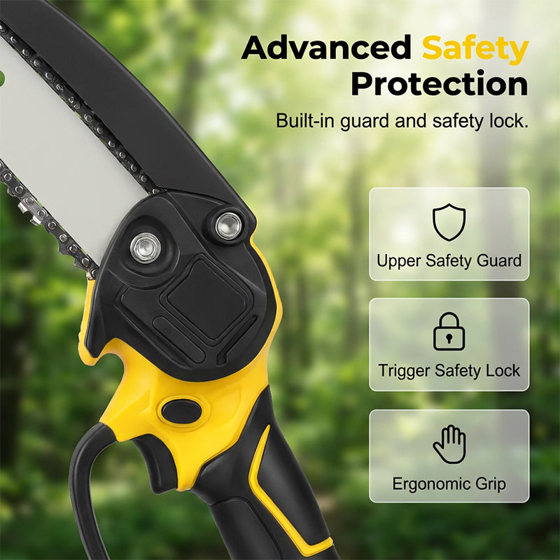 ⏰Ergonomic Mini Electric Saw with Safety Lock