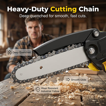 ⏰Ergonomic Mini Electric Saw with Safety Lock