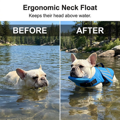 Reflective Angel Wing Dog Life Jacket
