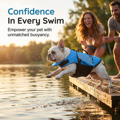 Reflective Angel Wing Dog Life Jacket