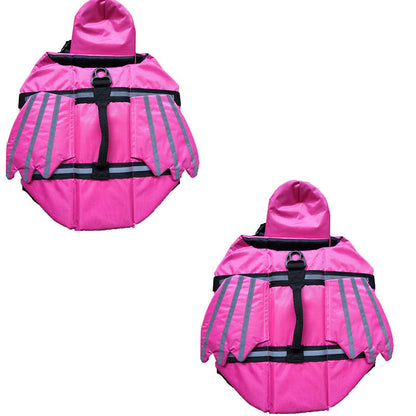 Reflective Angel Wing Dog Life Jacket