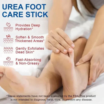 🎉Urea Foot Care Stick, Intensive Moisturizing Balm for Dry Cracked Heels & Dead Skin
