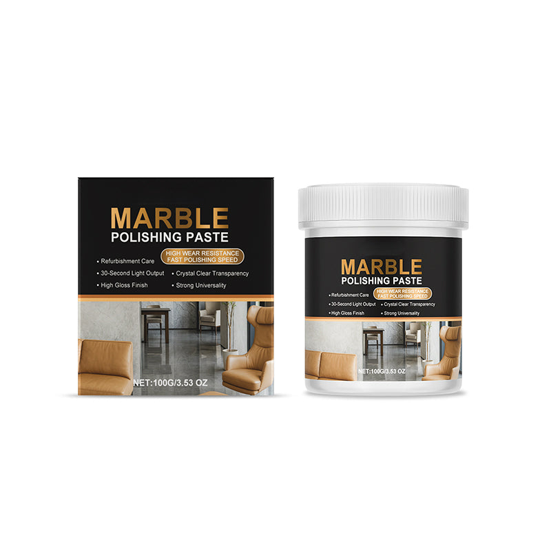 ✨🪨 Marble Polishing Paste—Removes scratches and etching marks, restoring the natural luster. The protective layer repels water and fingerprints. Professional-grade restoration that saves you a fortune!
