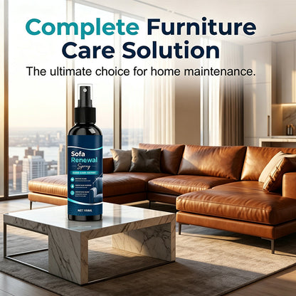🧴🛡️Sofa Renewal Spray – Deep conditions & softens, prevents cracks. Creates invisible shield against spills & stains