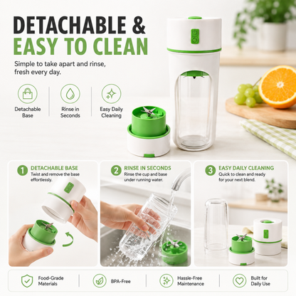 Portable Wireless Juicer Cup