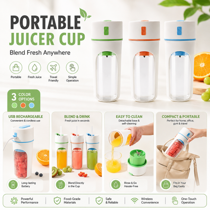 Portable Wireless Juicer Cup