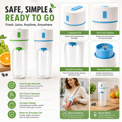 Portable Wireless Juicer Cup