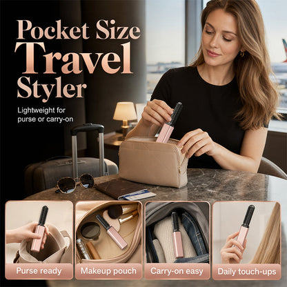 ✨ Portable Wireless Mini Hair Styler