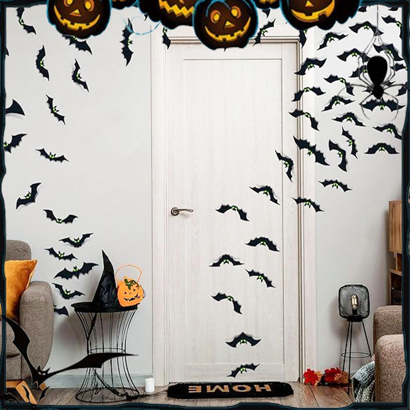 🦇Halloween 3D Bat Decor Stickers Set🔥