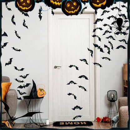 🦇Halloween 3D Bat Decor Stickers Set🔥
