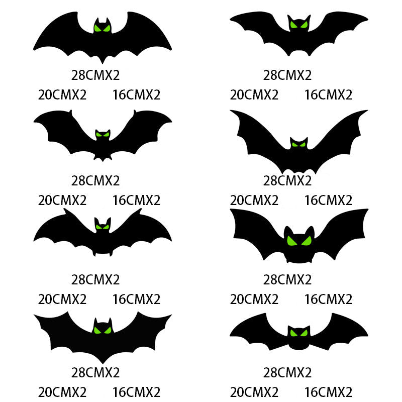 🦇Halloween 3D Bat Decor Stickers Set🔥