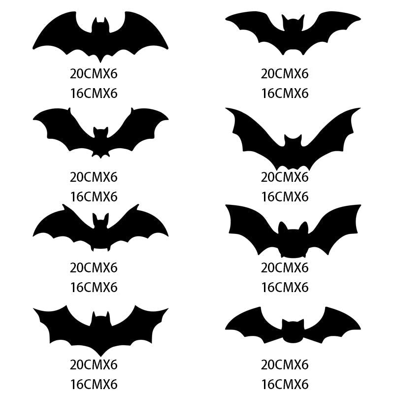 🦇Halloween 3D Bat Decor Stickers Set🔥
