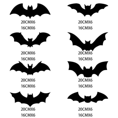 🦇Halloween 3D Bat Decor Stickers Set🔥