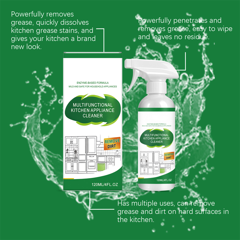 Multifunctional Kitchen Appliance Cleaner Spray