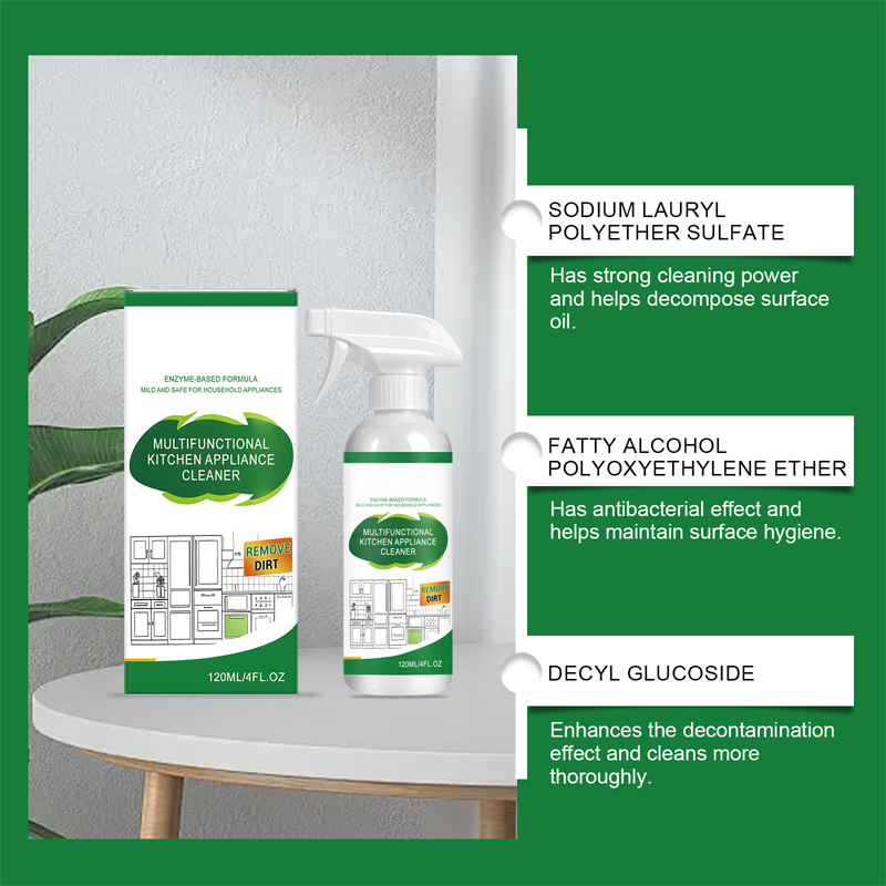 Multifunctional Kitchen Appliance Cleaner Spray
