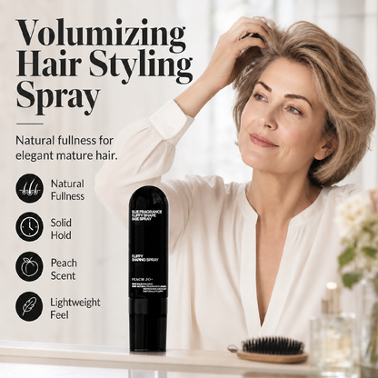 🎉50% Off! 👩 Peach-scented volumizing & setting spray—for lightweight, bouncy hair and long-lasting hold