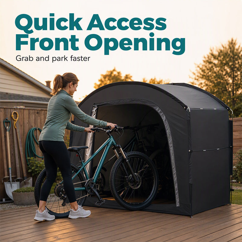 🏕️Bicycle Tent Water-Resistant Outdoor Bike Storage Shelter