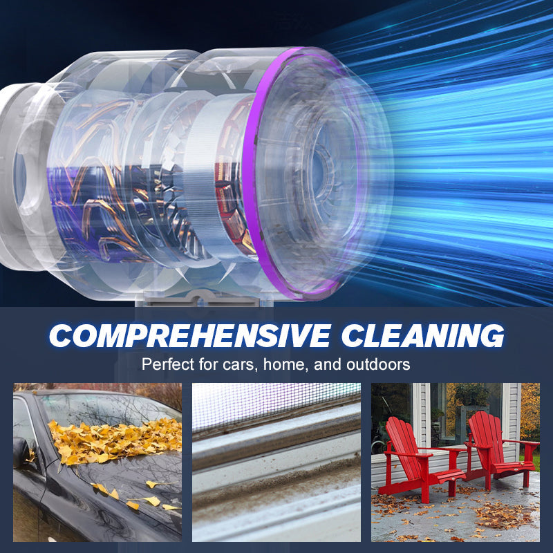 Cordless Handheld 4-in-1 Car Vacuum Cleaner