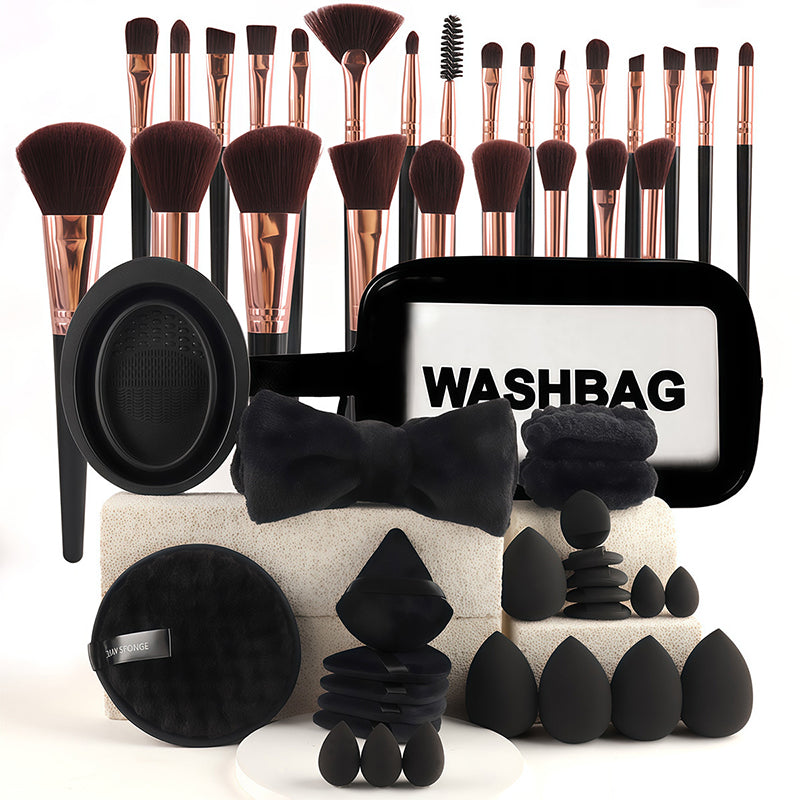 All-in-One Makeup Brush & Sponge Set