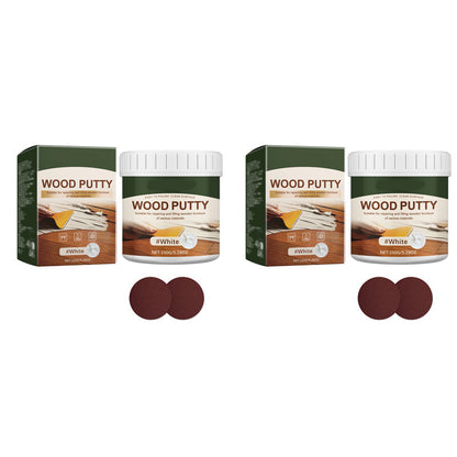 🪵✨Wood Repair Filler Putty – Fills Cracks & Chips, Smooths Surfaces, Blends with Dark Wood