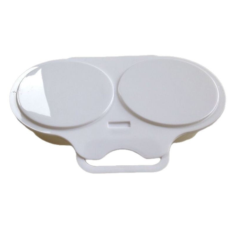 Microwave Egg Poacher——Dual‑cavity, non‑stick & easy clean. Healthier than frying – stock up & save!