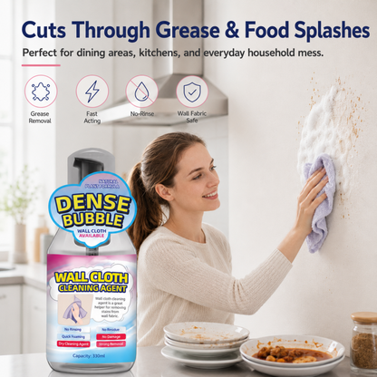 Multi-Purpose Rinse-Free Wallpaper Foam Cleaner